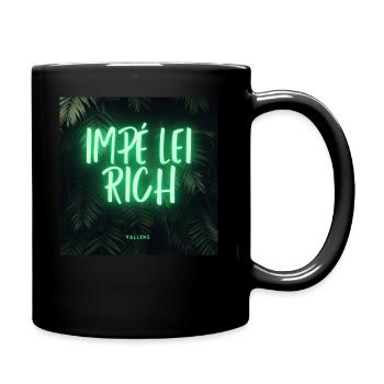 impé lei rich - Mug uni - noir - Droite
