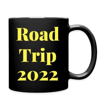 road trip 2022 - Mug uni - noir - Droite