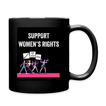 Women's Rights - Full Colour Mug - black - Right