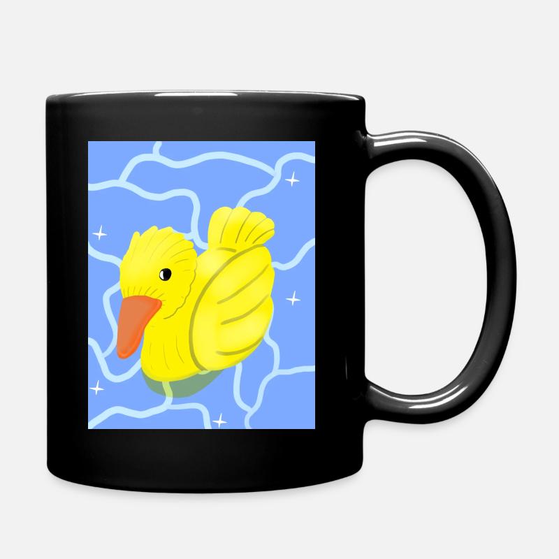 Little duckling - Full Colour Mug - black