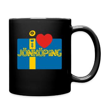 Jönköping - Mug uni - noir - Droite