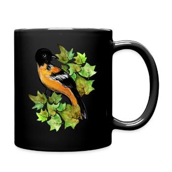 Baltimore oriole - Full Colour Mug - black - Right