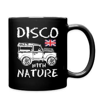 Disco with Nature Landy - Tasse einfarbig - Schwarz - Rechts