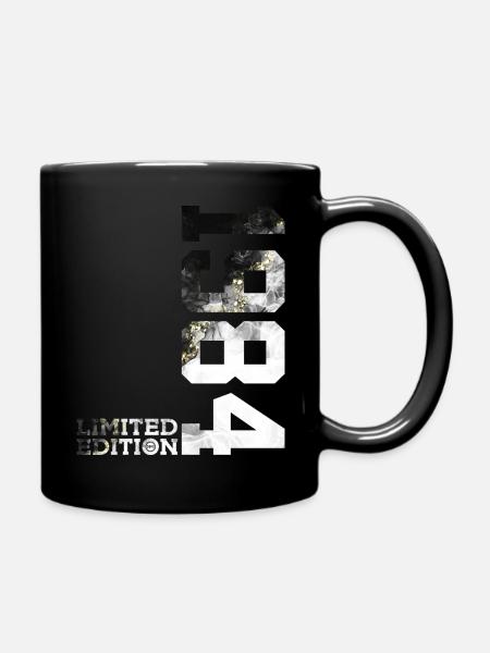 42. GEBURTSTAG LIMITED EDITION 1984 - Tasse einfarbig - Schwarz