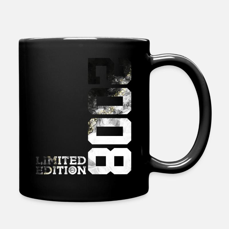 LIMITED EDITION 2008 COOL 18. GEBURTSTAG - Tasse einfarbig - Schwarz