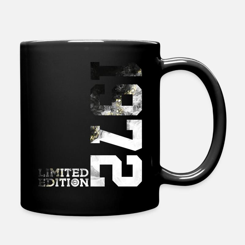 54. GEBURTSTAG LIMITED EDITION 1972 - Tasse einfarbig - Schwarz