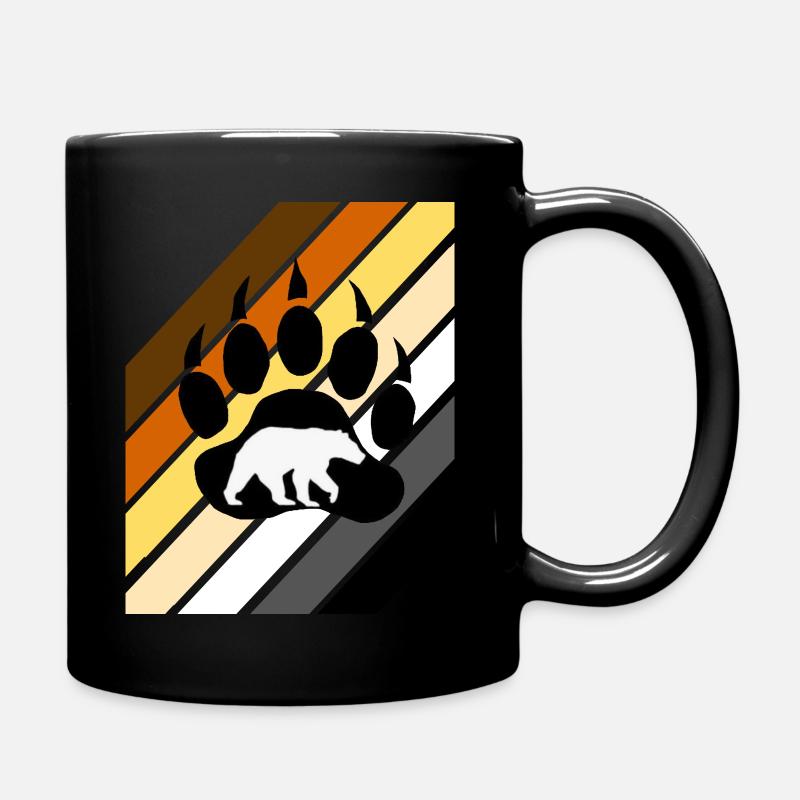 Gay Bear Flagge - Tasse einfarbig - Schwarz