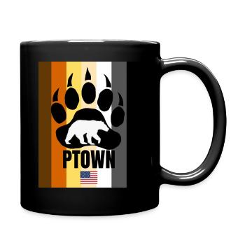 Ours Ptown - Mug uni - noir - Droite