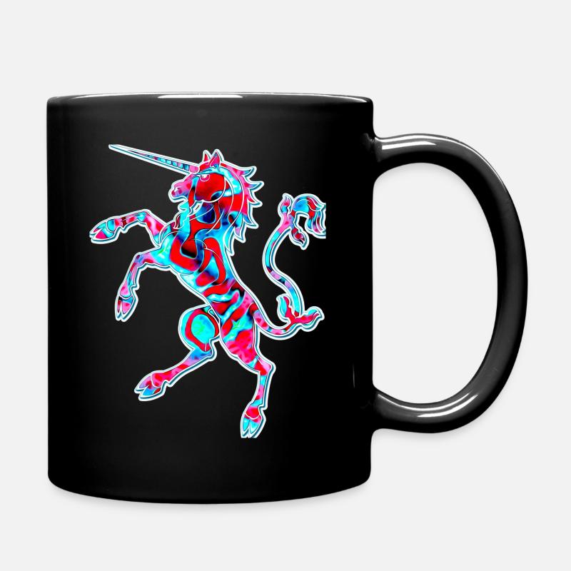 Licorne n° 3 - Design A - Mug uni - noir