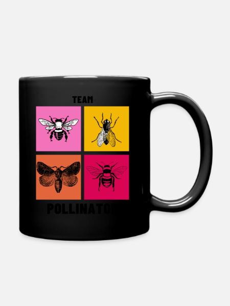 Team Pollinator - Tasse einfarbig - Schwarz