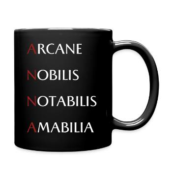 Anna - Tasse einfarbig - Schwarz - Rechts
