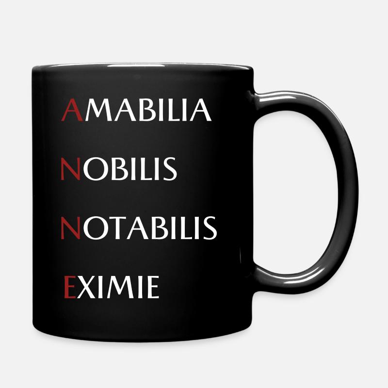 Anne - Tasse einfarbig - Schwarz