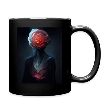 Rose Universe Mysterious - Full Colour Mug - black - Right