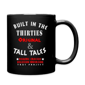 Tall Tales True Project 2 - Full Colour Mug - black - Right