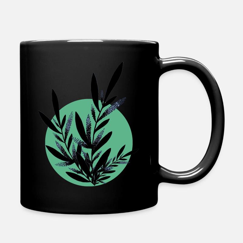 Conception d’anime végétal - Mug uni - noir