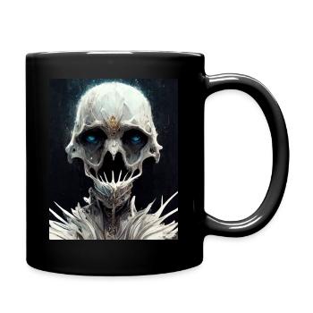 Metal Skull Monster - Full Colour Mug - black - Right