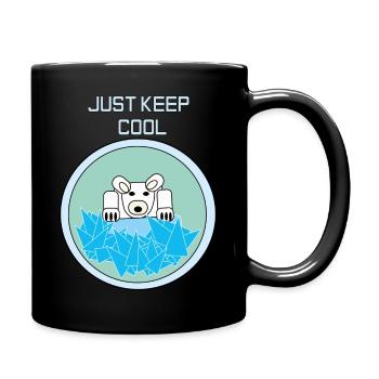 Cool - Tasse einfarbig - Schwarz - Rechts