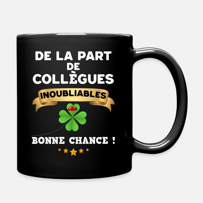 Collègue collègues inoubliables Cadeau Départ - Mug uni - noir