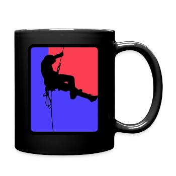 Escalade Paroi rocheuse Alpinisme - Mug uni - noir - Droite