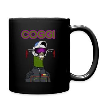 COGGI RIDER - Mug uni - noir - Droite