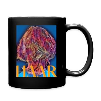 Haar en Vogue - Tasse einfarbig - Schwarz - Rechts