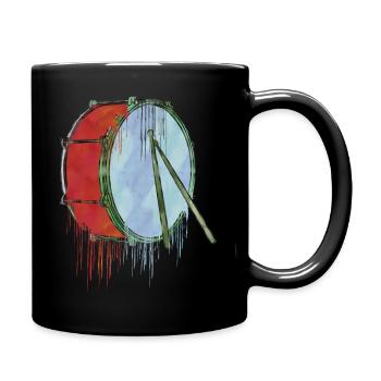 drum ink - Full Colour Mug - black - Right
