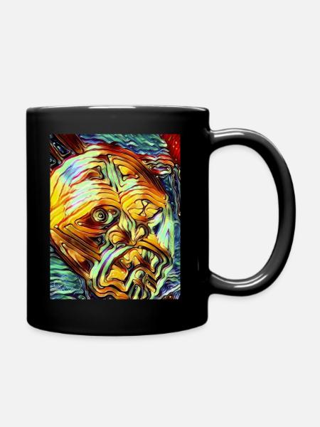 Wotan - Tasse einfarbig - Schwarz