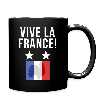 France World Cup - Full Colour Mug - black - Right