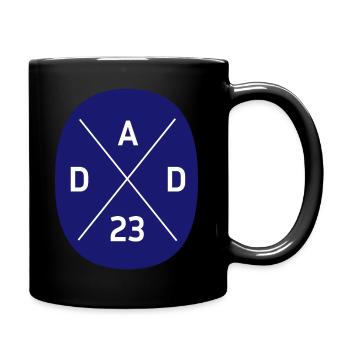 Meilleur papa 2023 - Mug uni - noir - Droite