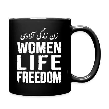 Women life freedom - Full Colour Mug - black - Right