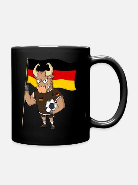 Taurus Fan Germany - Full Colour Mug - black