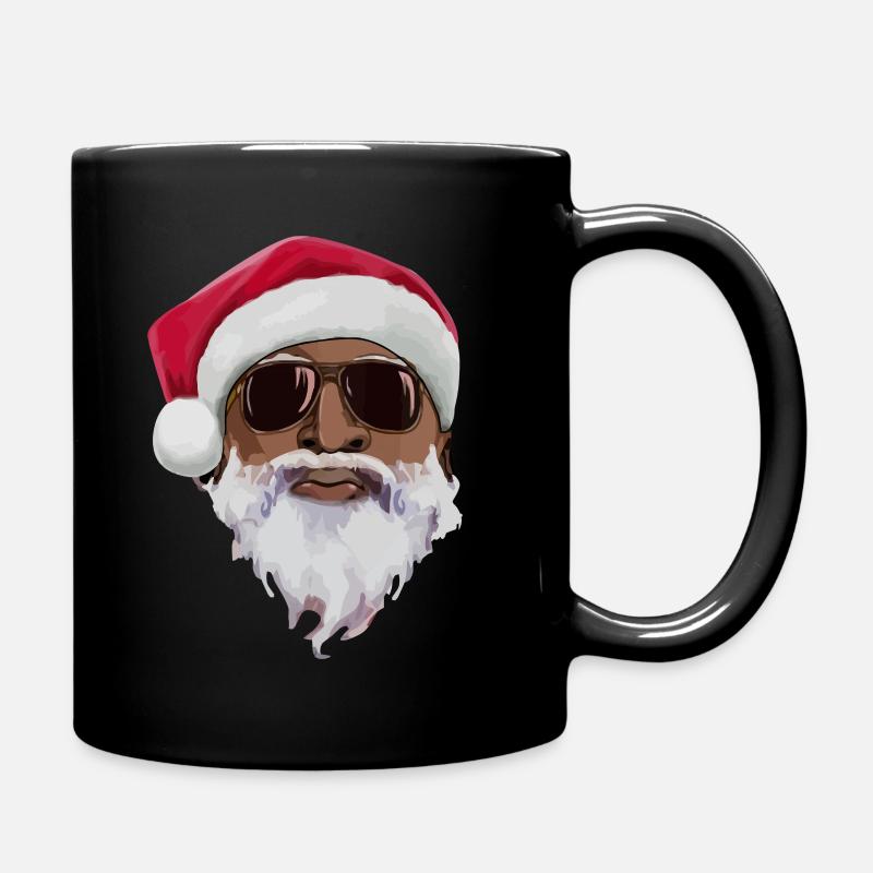 Papa Noël Black - Mug uni - noir