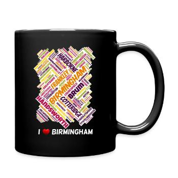 Birmingham - Full Colour Mug - black - Right