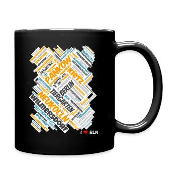 Berlin - Full Colour Mug - black - Right