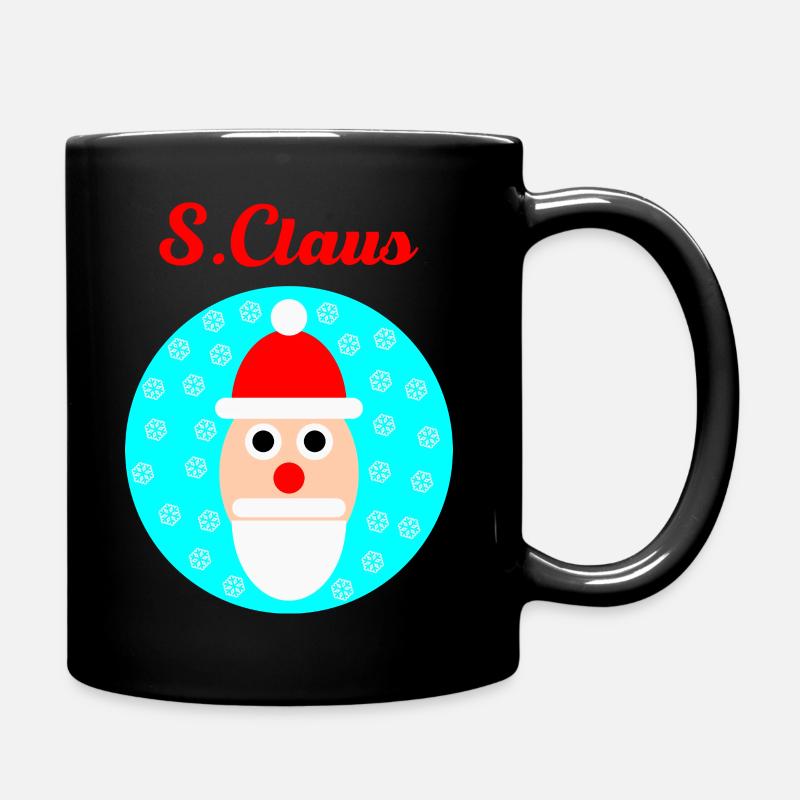 S.Claus - Full Colour Mug - black