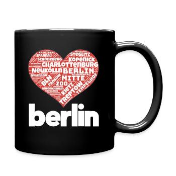 Berlin - Full Colour Mug - black - Right