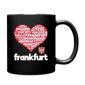 Francfort - Mug uni - noir - Droite