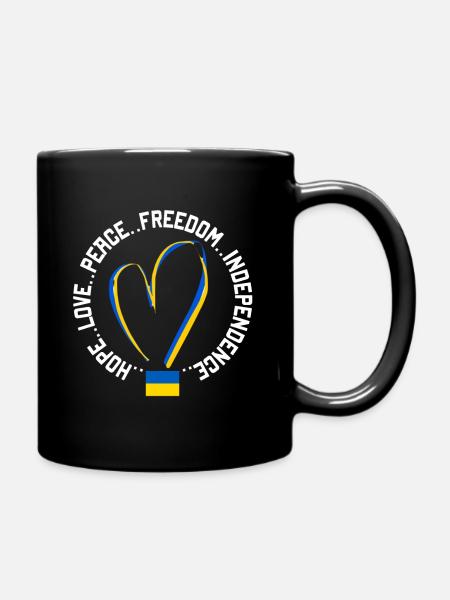 Ukraine - Mug uni - noir