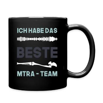 Ich habe das beste MTRA Team, Radiologen Team - Tasse einfarbig - Schwarz - Rechts