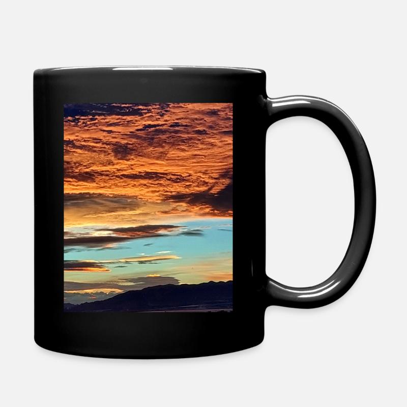 COUCHER DE SOLEIL - Mug uni - noir