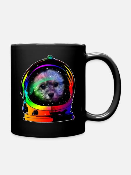 CosmosDog - Mug uni - noir