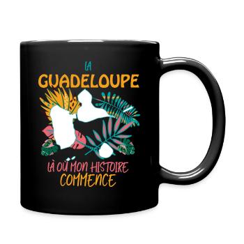 La Guadeloupe Mon Pays A Moi - Mug uni - noir - Droite