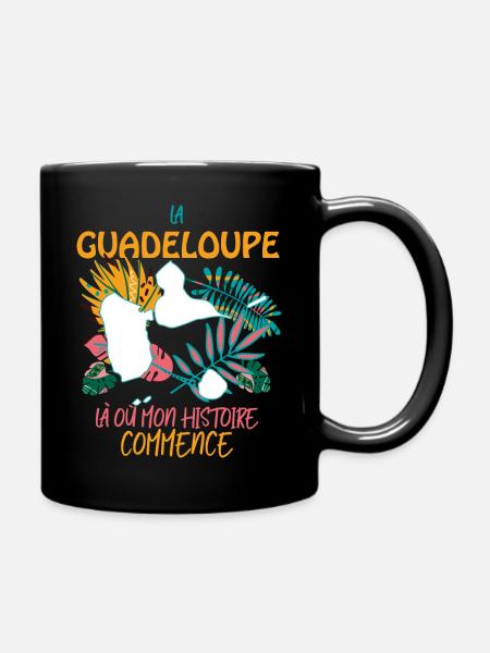 La Guadeloupe Mon Pays A Moi - Mug uni - noir