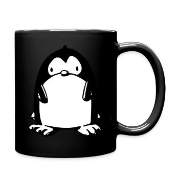Dodo the little penguin - Full Colour Mug - black - Right