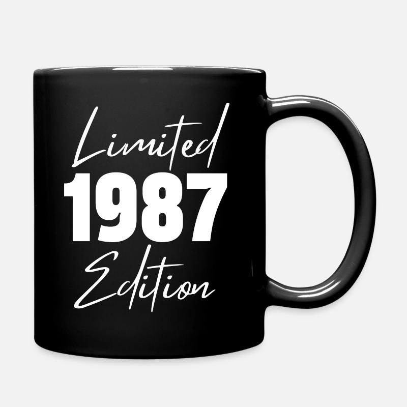 1987 Limited Edition - Tasse einfarbig - Schwarz