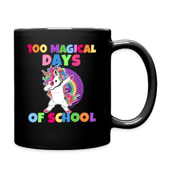 100 Days of School 4 Copy - Tasse einfarbig - Schwarz - Rechts