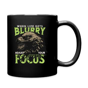 FOCUS Just Your,s - Tasse einfarbig - Schwarz - Rechts