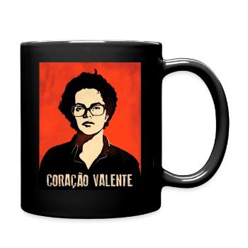 Dilma Coração Valente - Mug uni - noir - Droite