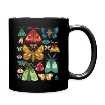 Moths amp Butterlies Essential T Shirt - Full Colour Mug - black - Right