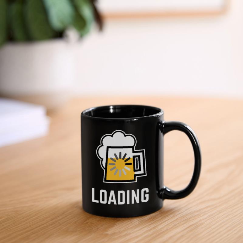 Beer Loading (Drinking In Progress / Negative / |) Full Colour Mug